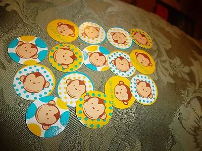 Pre Cut One Inch MONKEYS FREE SHIP • $4.40