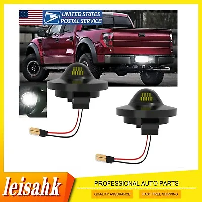 2x For Ford F150 F250 F350 LED License Plate Light Tag Lamp Assembly Replacement • $5.99