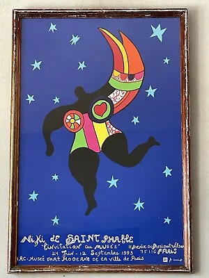 Niki De Saint Phalle French Modern Abstract Cubism Lithograph Poster Old Vintage • $375