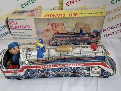 Silver Mountain Express Bell Clanger Train 3850 Modern Toys Japan Working W Box • $61.65