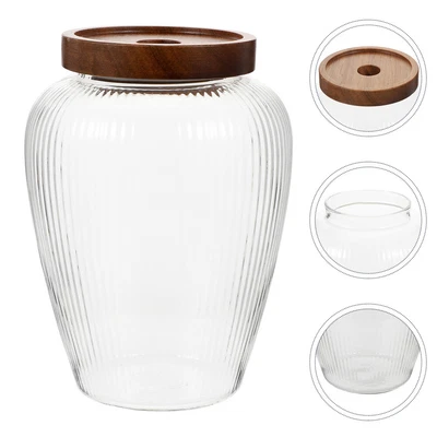 £18.56 • Buy Food Canister Candy Jar Glass Storage Jars Candy Jars Candy Buffet Bulk