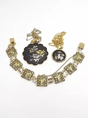 Vintage Damascene Jewelry Lot Amita • $4.99