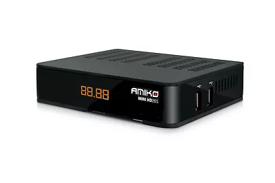 AMIKO MINI HD265 FTA Receiver DVB-S2 H.265 HEVC DiSEqC USALS NTP • $75