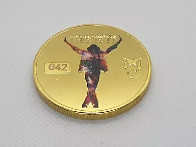 Michael Jackson 'This Is It Tour' Rare Limited Edition Commemorative Coin • $58.68