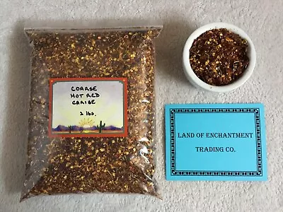  HATCH NEW MEXICO HOT RED COARSE CARIBE  2 POUND  Fresh!  USA SELLER  Free Ship • $23.99