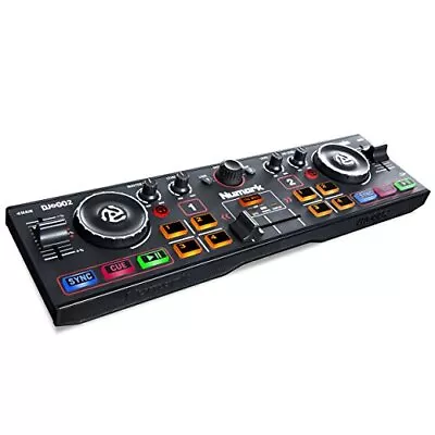 Numark Portable DJ Controller Serato DJ Intro With Audio Interface Built DJ2GO2 • $156.30