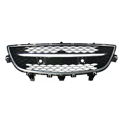 AM Front Bumper Grille Center Lower For 10-12 Mazda CX-9 Plastic Black Chrome • $195.68