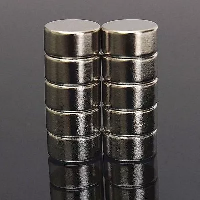 10X N52 Strong Cylinder Round Disc Magnets Rare Earth Neodymium 10x5mm • $6.44