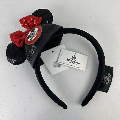 2018 Disney Mouseketeer Club Mini Sequin Hat Ear Headband HTF Mickey Minnie New • $37.46