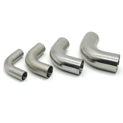 Sanitary Grade Pipe Joint Durable Stainless Steel 90Degree Elbow Seamless Welded • $45.56