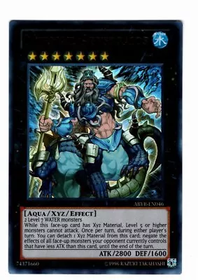 Yugioh- 1X Mermail Abyssgaios - Ultra Rare - Unlimited - ABYR-EN046 - Near Mint • $10.99