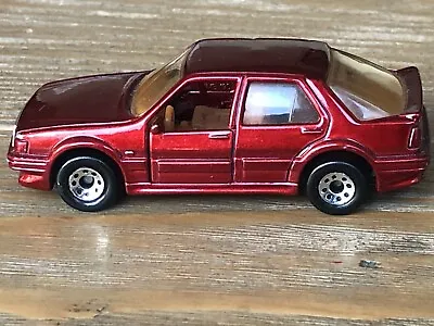 Vintage Matchbox Saab 9000 Turbo Metallic Red 1987 1:60 Diecast VGC • $14.93