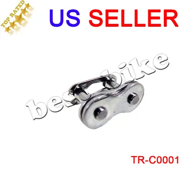 420 Chain Master Connector Link ATV Dirt Pit Bike Go Kart Motorcycle Suzuki NST • $5.45