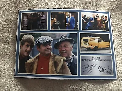 DAVID JASON & NICHOLAS LYNDHURST (ONLY FOOLS AND HORSES) UNSIGNED PHOTO- 7x5” • £1