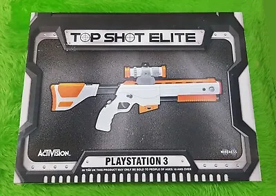 £19.99 • Buy Ps3 TOP SHOT ELITE RIFLE GUN Wireless NEW *x For Playstation 3 Cabelas