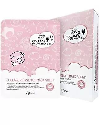 Esfolio Pure Skin Collagen Essence Mask Sheet - 10 Sheets • $16.99