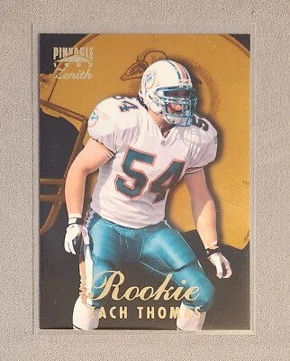 $0.99 • Buy 1997 Pinnacle Zenith Zach Thomas Rookie RC #126 Miami Dolphins