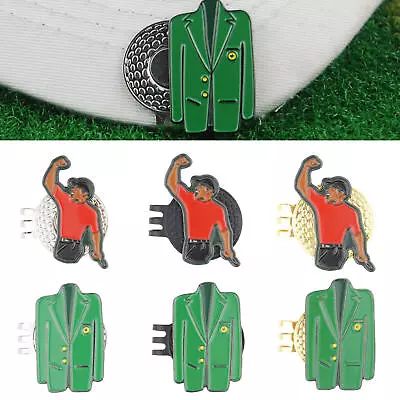 1pcs Golf Ball Mark Alloy Multi Color Durable Mark Green Jacket Marker Mark • $19.88
