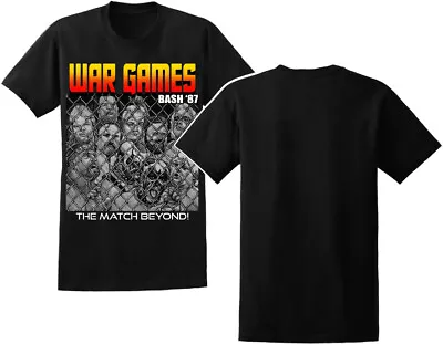 NWA War Games Bash '87 Black T-Shirt S M L XL Gildan Soft Style WCW WWF WWE • $25