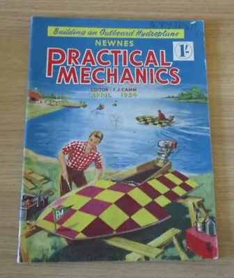 Vintage Newnes Practical Mechanics April 1954 Editor F. J. Camm • £3.99