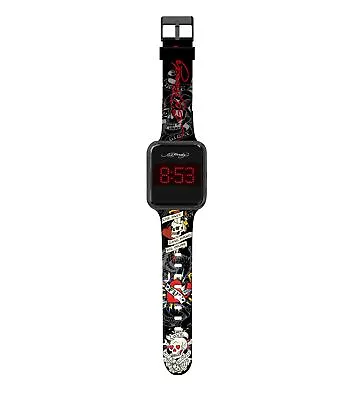 Ed Hardy Men's Multicolor Silicone Strap Watch 45mm • $24.99