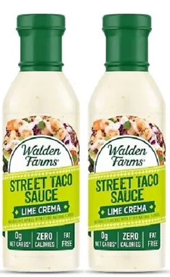 Walden Farms Calorie Free Street Taco Sauce Lime Crema 2 Pack • £16.05