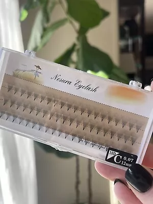 Nesura Scala 12mm 60 Pc. Black Handmade False Eyelashes Fake Lashes • $8