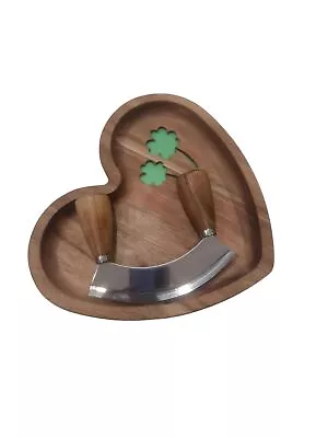 ULU Knife And 10  Heart Shaped Chopping Bowl For Romantic Cooking Time |Surpr... • $22.35