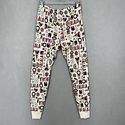Hanna Andersson Pajama Pants Womens Size Medium Organic Cotton Christmas FALALA • $17.92