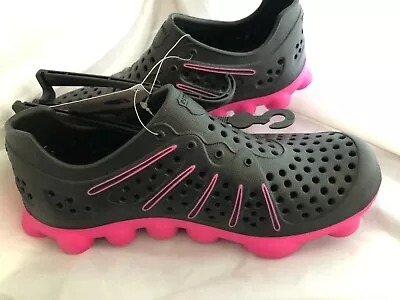 73043409 K Swiss Vertical Tubes Recover Shoes Pink/Black New In Pkg. Women's 5 • $18