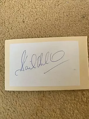 David Hamilton Autograph • £6.50