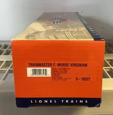 Lionel Trainmaster F. Morse Virginian 6-18327 Rail Sounds New With Box • $374.99