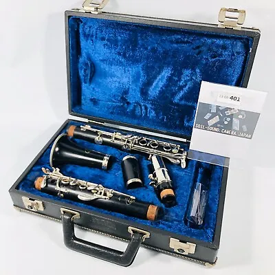 Buffet Crampon Brand E-11 NP Wood Clarinet With Hard Case 08-401 • $349.90