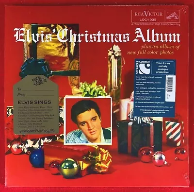 Elvis Presley - Elvis’ Christmas Album – SEALED - Audiophile Vinyl LP • $65