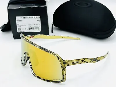 New Oakley Sutro Sunglasses Limited Players Edition 24k Gold Hand Painted Unique • $179.99
