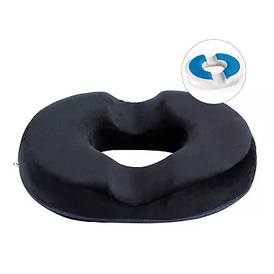 Memory Foam Donut Pillow Cool Gel Hemorrhoid Cushion Pad Tailbone Pain Relief • $22.99