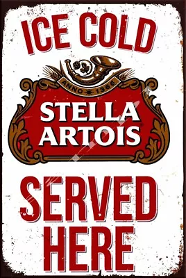 STELLAR HERE  Retro/ Vintage Café Home Décor Shed-Garage And Bar Tin Metal Sign • $12.99