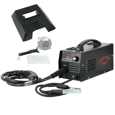 £85.99 • Buy Gasless Mig Welder 110 New No Gas 100 Amp Flux Wire Non Live Torch Dprot