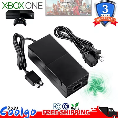 For Microsoft Xbox One Console AC Adapter Brick Charger Power Supply Cord Black • $22.59