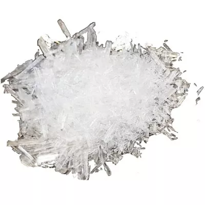 Menthol Crystals USP - Aromatherapy Flu Blocked Nose Steam Soap Making FREE P+P • £3.79