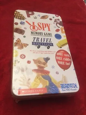 I Spy Memory Travel Edition Game Scholastic Briarpatch New • $5