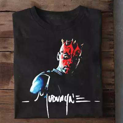 Darth Maul Mudvayne Short Sleeve Cotton Black All Size T-Shirt AH1223 • $19.94