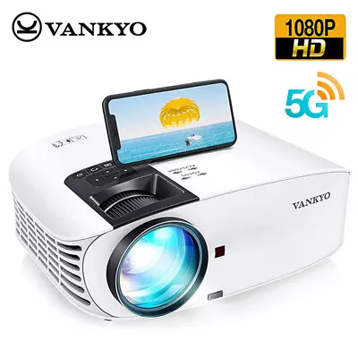 VANKYO LEISURE 510PW Full HD LCD Projector 1080P Wifi Projector Big Sale！ • $43.99