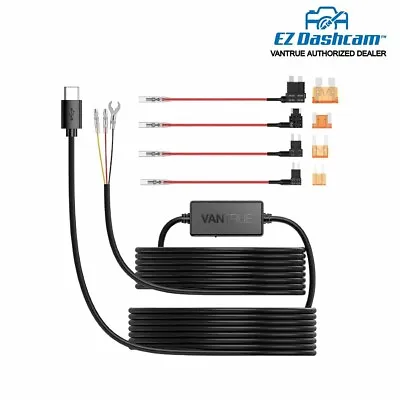 Vantrue Hardwire Kit N4 E Series S1 Pro N2S N1 Pro (2023) N5 X4S N4 Pro • $25.99