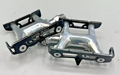 MKS RX-1 NJS Track Kerin Pedal 9/16  High Polish  Black/Silver [18U] • $65