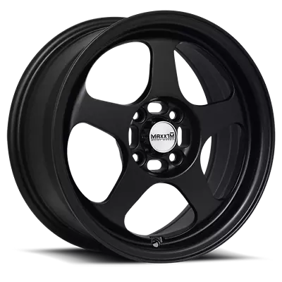 1 New Matte Black 15X6.5 38 4-100 Maxxim Air Wheel • $127.01