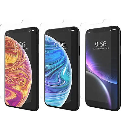 $6.99 • Buy ZAGG InvisibleShield Tempered Glass Screen Protector For IPhone Xs/X/Xr/Xs MAX