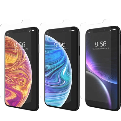 $6.99 • Buy ZAGG InvisibleShield Tempered Glass Screen Protector For IPhone Xs/X/Xr/Xs MAX