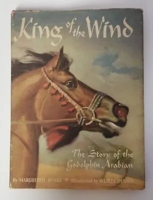 Vintage King Of The Wind Marguerite Henry First Edition (c) 1948 W/ Dust Jacket • $65