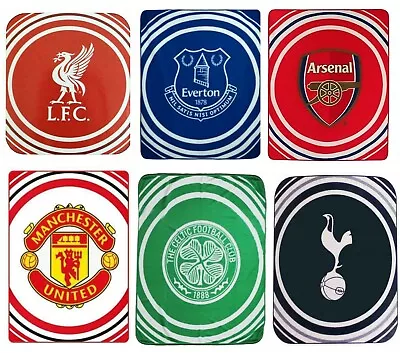 Football Blanket Fleece Throw Christmas Birthday Boys / Girls Gift - Pulse • £15.50